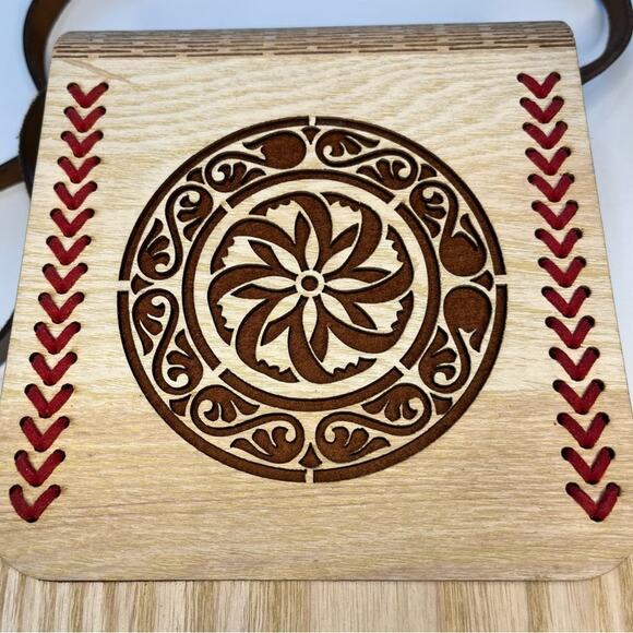 Wooden Handmade Bag Purse - Picture 11 of 16